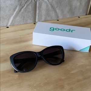 Goodr Breakfast Run to Tiffany’s Black Sunglasses